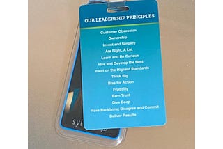 Image showing Amazon’s 14 leadership principles