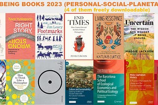 14 Wellbeing Books from 2023 (4 of them freely downloadable) to orbit in the human sphere