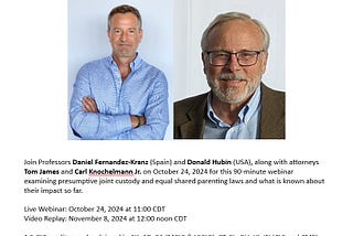 Joint Custody and Equal Shared Parenting CLE