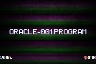 STARL Building Oracle-001 Program in Partnership with AllIn