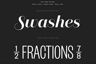 Design I Like: Klim Type Foundry