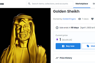 Golden Sheikh