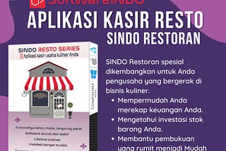 Aplikasi kasir restoran — SINDO RESTORAN