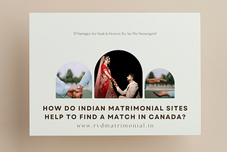 RVD Matrimonial Services best matrimonial agencies in Bangalore