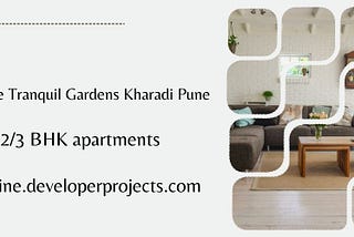 Pristine Tranquil Gardens Kharadi Pune | Standard Living