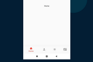 Flutter Bottom Navigation