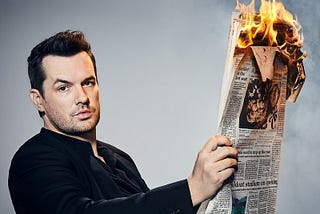 Comedian Jim Jefferies: Gun control, religion, and fighting for the right to say ‘c**t’.