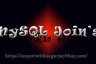 Joins in MySQL