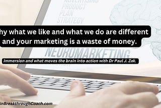 Why what we like and what we do are different and your marketing is a waste of money.