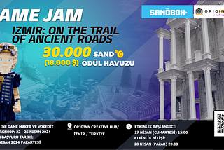 Izmir-On the Trail of Ancient Roads Game Jam