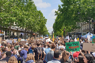 Première manif