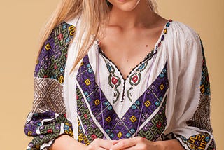 Symbols found in the traditional Romanian blouses