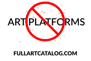 Just Say No To Art Platforms