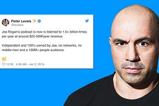 How much money does Joe Rogan make from his podcast?