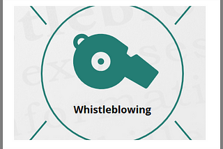 Ethical Whistle-blowing