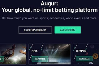 Augur — future betting!