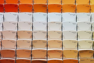 Paint shade cards