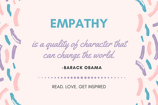 Empathy is the ability to emotionally understand what people feel, seeing things from their point…