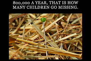 800,000 Children A Year Vanish