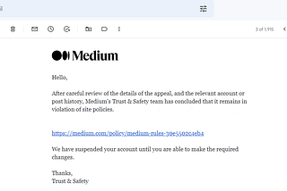 Medium Banned Me For Having 3K+ Views?