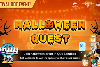 Halloween Festival in QOT!