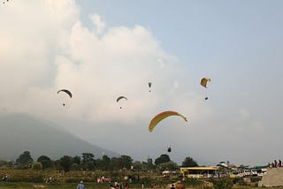 What are the best places to paragliding in India?