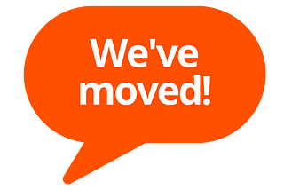 We’ve moved!