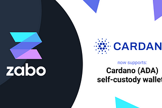 New Zabo Integration: Cardano (ADA)