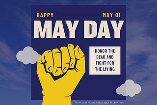 On May Day, our fight for a just economy continues
