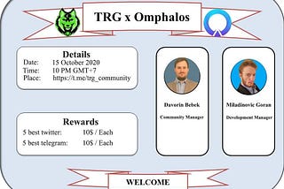 Recap AMA TRG Community x Omphalos Protocol