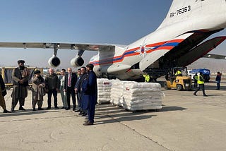 Russian EMERCOM: Our Sixth Flight Has Delivered 25 Tons of Humanitarian Supplies to Afghanistan