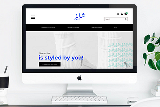 Sharabz microsite — ux\ui case study