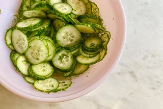 The Danish Cucumber Salad (Agurkesalat) That Got Me Out of Bed