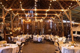 What is it about a rustic barn wedding venue?