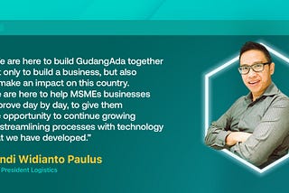 Meet our VP Logistics: Growing MSMEs Business by Ensuring Logistics Efficiency While
#MakingImpact…