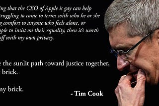 How Tim Cook Came Out