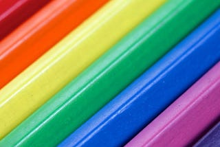Rainbow office supplies