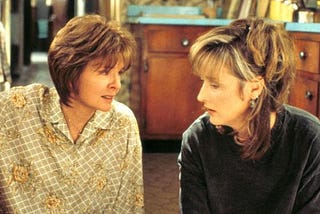 Actors Diane Keaton and Meryl Streep in the movie “Marvin’s Room.”