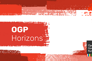 Launching OGP Horizons