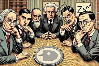 Decentralized Algorithmic Central Bank and Major Schools of Economic Thought