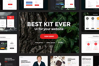 41 Best Web UI Kits and Templates Resources to Boost Your Creativity