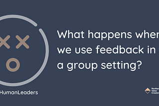 Can feedback be a team sport?