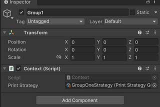 Pluggable Strategy design pattern with Scriptable Object