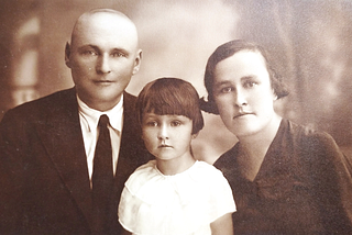 Family photo featuring my grandmother and her family.