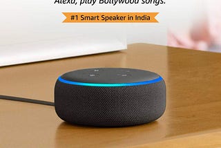 Echo Dot (3rd Gen) — Smart speaker with Alexa (Black)