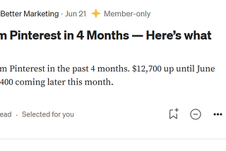 How do I stop Medium from mostly showing me articles about making thousands of dollars from X?