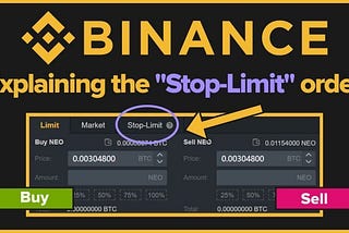 How stop limit order works in cryptocurrency trading