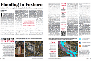 Flooding in Foxboro