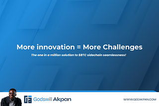 Over the years, I’ve realized and agree that Blockchain innovation sparks a chain reaction of new…