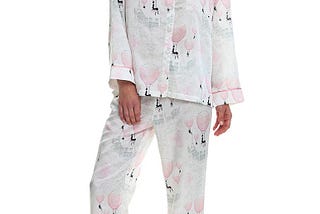 ‘French Balloons’, the latest limited-edition Papinelle Sleepwear x Megan Hess collaboration